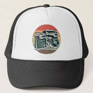 Retro Camera Trucker Hat