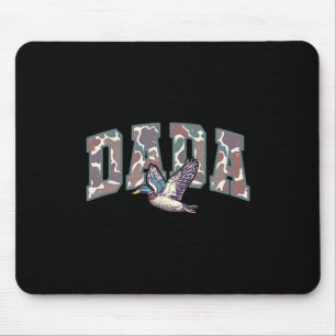 Retro Camo Duck Hunting Dada 1st Birthday Family M Mouse Pad
