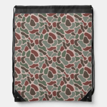 Retro Camo (red green)