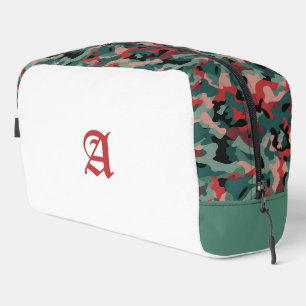 Retro Camouflage Toiletry Bag