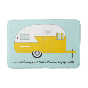 Retro Camper Bath mat