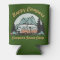 Retro Camper Illustration Camping Can Cooler
