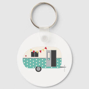 Retro Camper Keychain