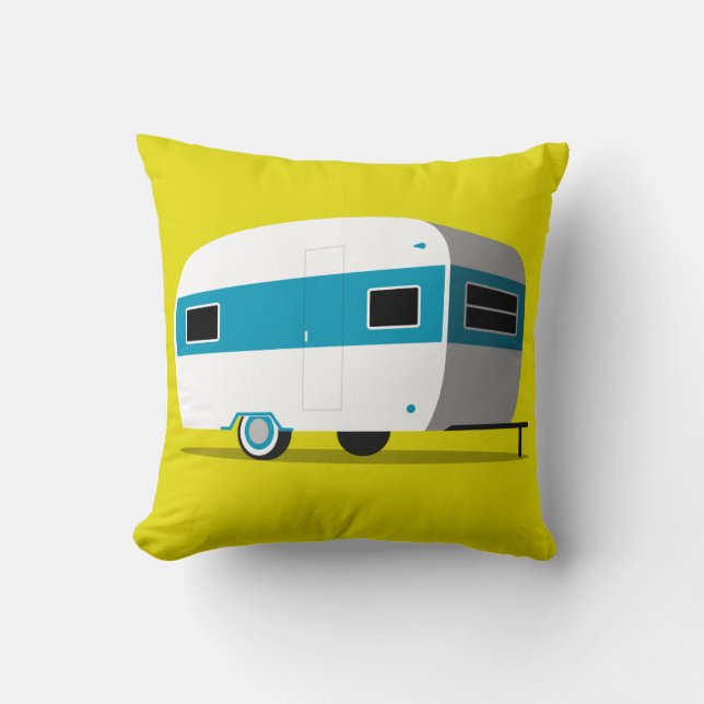 RETRO CAMPER TRAILER COUSSINS (Recto)