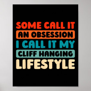 Retro Canyoning Climbing - Adventure Vintage Canyo Poster