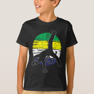 Retro Capoeira - Martial Arts Lover Kickboxing Dan T-Shirt