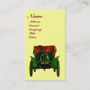 RETRO CAR - AUTOMOTIVE BUSINESS CARD