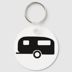 Retro Caravan Keychain
