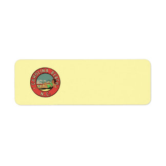 Retro Carolina Beach Roundel