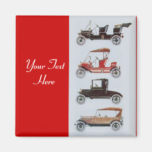 RETRO CARS 2- Auto repair automotive Magnet