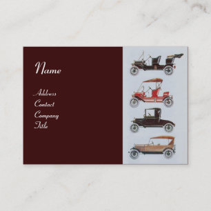 RETRO CARS 2- Auto repairs, automotive Business Card