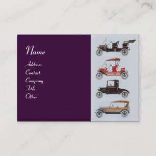 RETRO CARS 2- Auto repairs, automotive Business Card