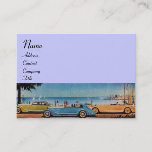 RETRO CARS - Auto repair automotive Business Card