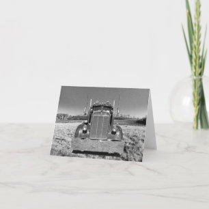 Rétro carte de note de Kenworth
