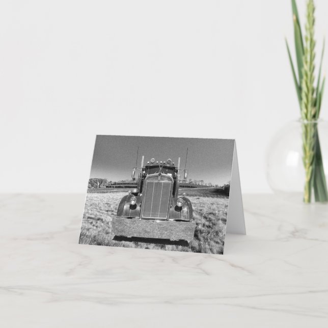 Rétro carte de note de Kenworth (Devant)