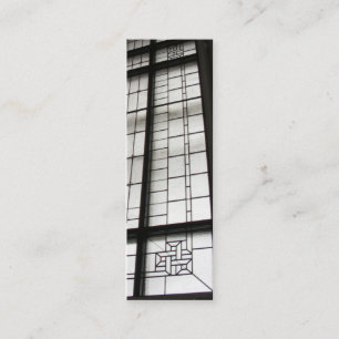 Rétro carte de profil de ~ de lucarne