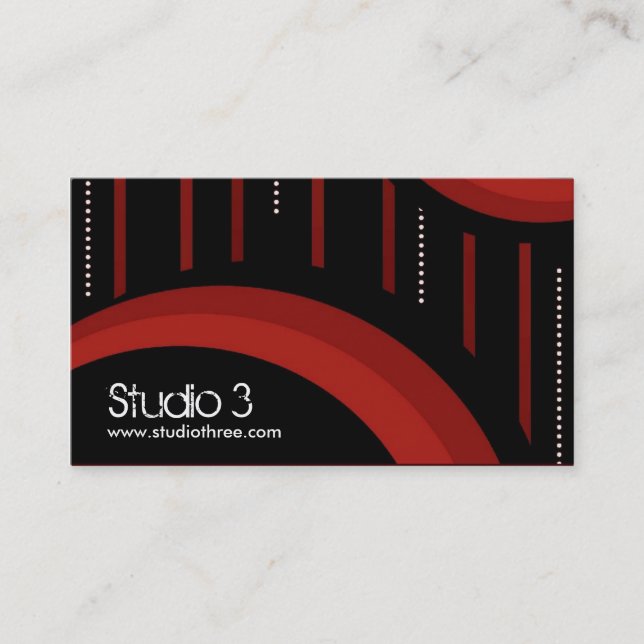 Rétro carte de visite (Devant)