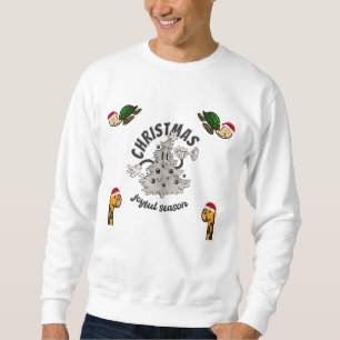 Retro Cartoon Christmas Joyful Season Sweatshirt