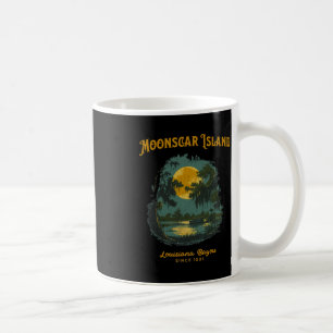 Retro Cartoon Halloween Zombie Island Coffee Mug