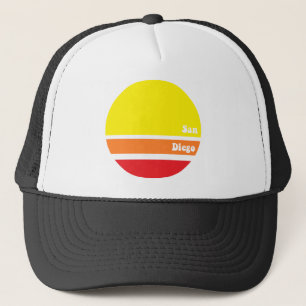 Rétro casquette de camionneur de San Diego