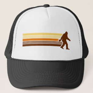 Rétro casquette de camionneur de Sasquatch