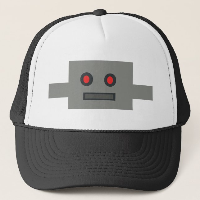 Rétro casquette de robot (Devant)