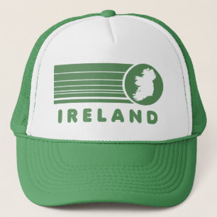 Rétro casquette vert de camionneur de l'Irlande