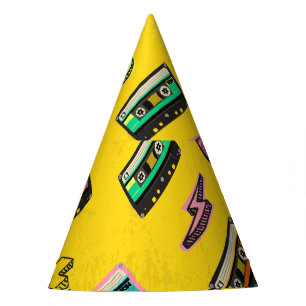 Retro Cassette: 80's Love Party Design Hat