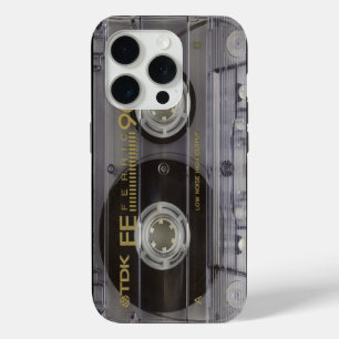 Retro Cassette iPhone 15 Pro Case