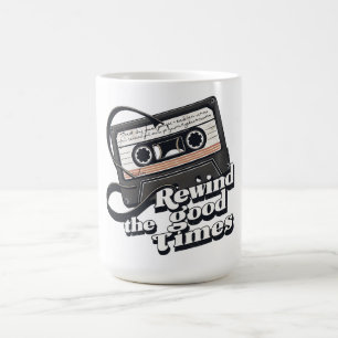 Retro Cassette Design for Nostalgia lovers Coffee Mug