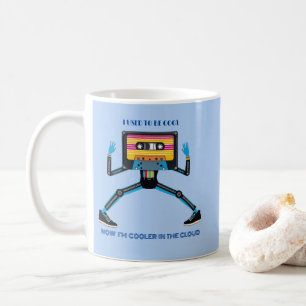 Retro Cassette Man Coffee Mug