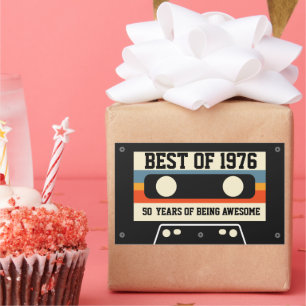 Retro Cassette Tape "Best Of" Sticker