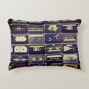 Retro Cassette Tape Pillow