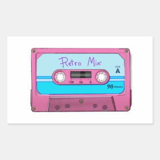 Retro Cassette Tape Sticker