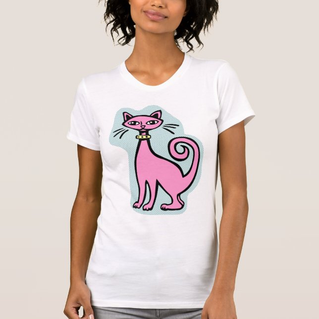 Retro Cat - 2 T-Shirt (Front)