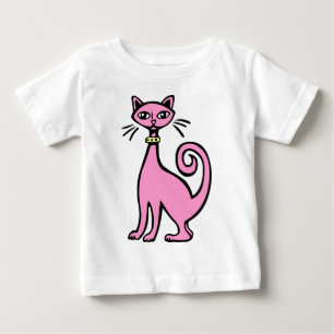 Retro Cat - Baby (F&B designs) - Customized T-Shirt