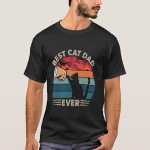 Retro Cat Daddy 80s 90S Style Cat Retro Cat Sungla T-Shirt