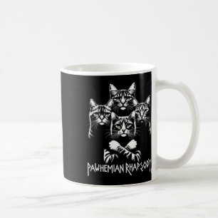 Retro Cat Rock Music Concert Band Men Kids Women F Coffee Mug
