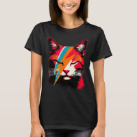 Retro Cat Rock Music Concert Band Men Kids Women F