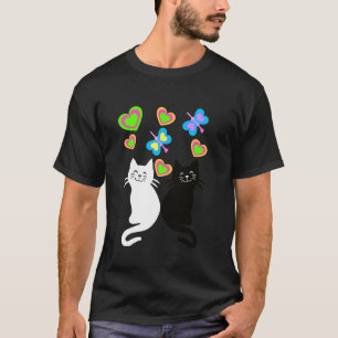 Retro Cat Vintage 80s 90s Children Baby Child Summ T-Shirt