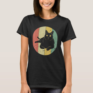 Retro Cat Vintage Cat Spirit Pet Animal 70s 80s T-Shirt