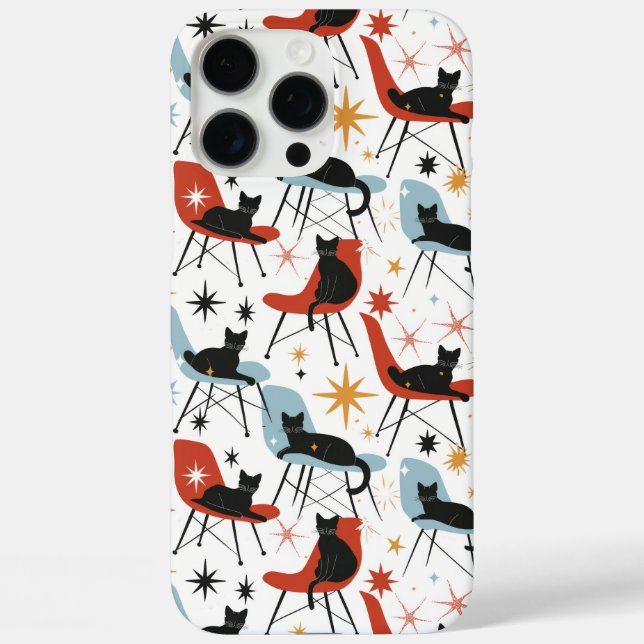 Retro Cats  Case-Mate iPhone Case (Back)