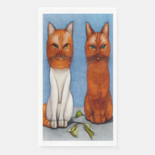 Retro Cats MIx Napkin