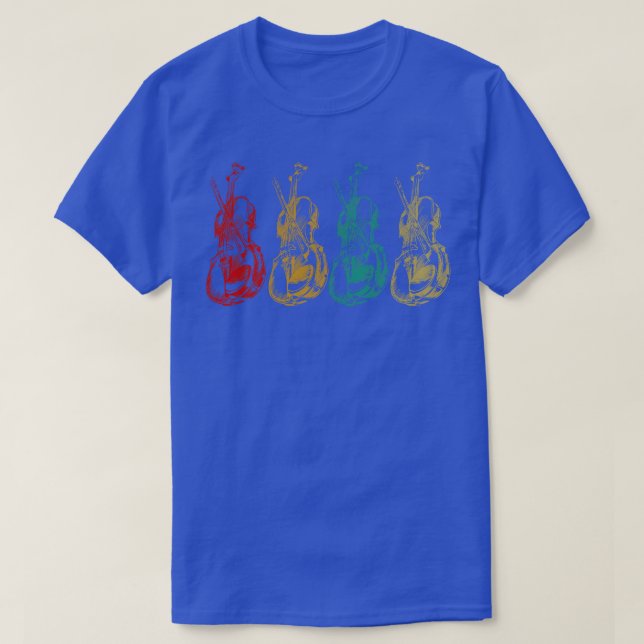Retro Cello T-Shirt (Design Front)