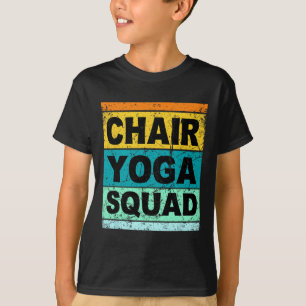 Retro Chair Yoga Squad Shirt Funny Yogi For Men Wo