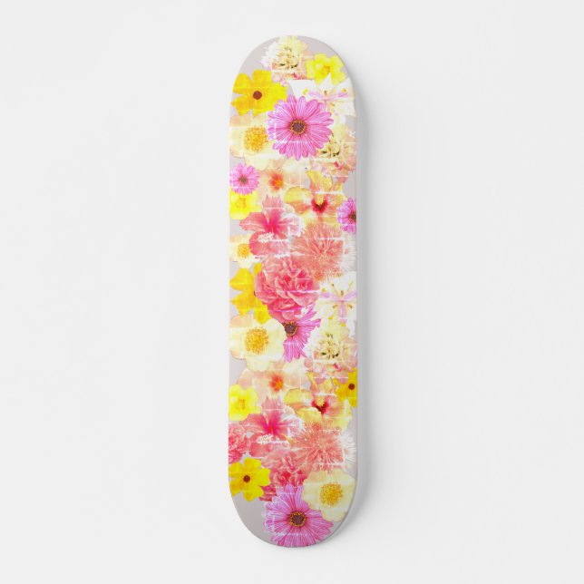 Retro Champion's Bouquet Skateboard (Front)