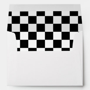 Rétro Checkered - enveloppe