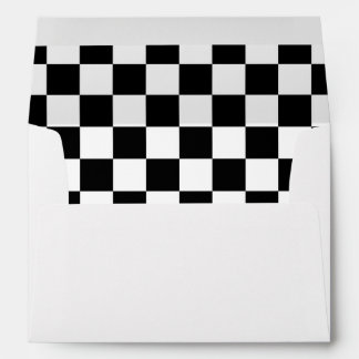 Rétro Checkered - enveloppe