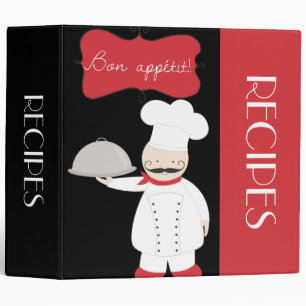 Retro Chef Custom Recipe Binder