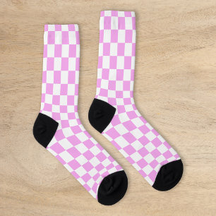 Retro Chequerboard Socks